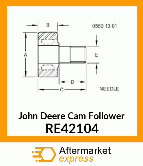 CAM FOLLOWER RE42104