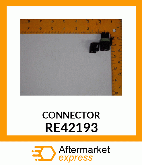 ELECTRICAL CONNECTOR ASSY, 4 WAY TO RE42193