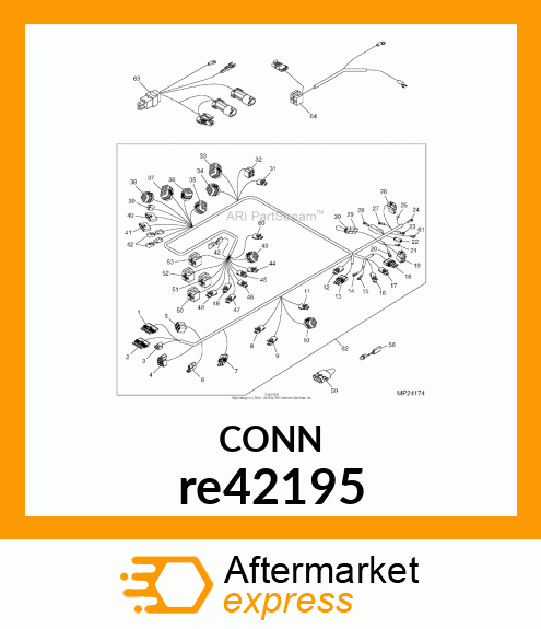 CONN DELPHI MP150 10W FS BLK NYLON re42195