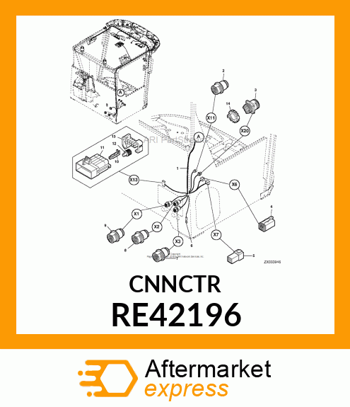 CONNECTOR,10 RE42196