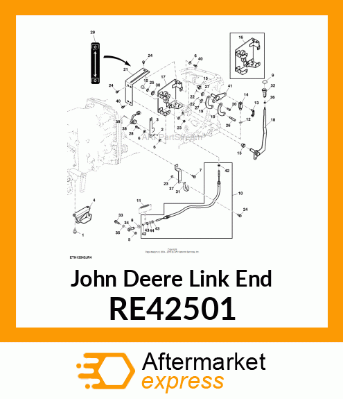 LINK END, ROD RE42501