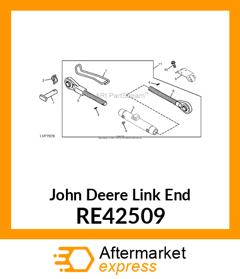 LINK END, CENTER RE42509