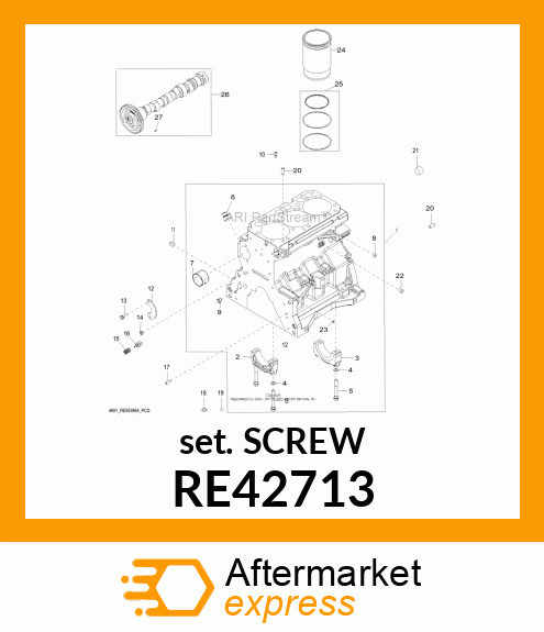 PIPE PLUG RE42713