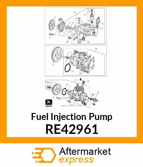 Fuel Injection Pump RE42961