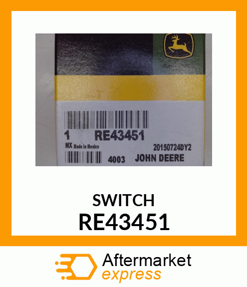 SWITCH, ROCKER RE43451