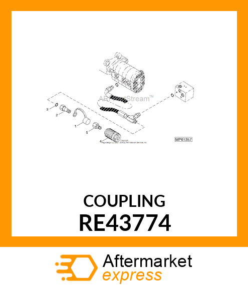 DIAGNOSTIC COUPLING RE43774