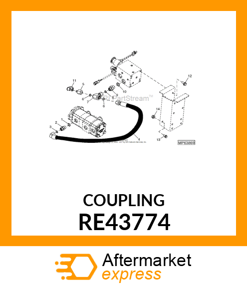 DIAGNOSTIC COUPLING RE43774