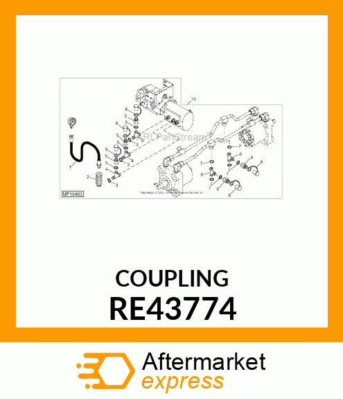 DIAGNOSTIC COUPLING RE43774