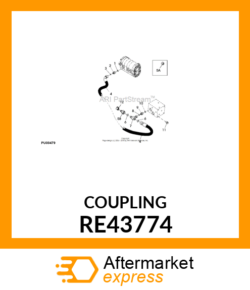 DIAGNOSTIC COUPLING RE43774