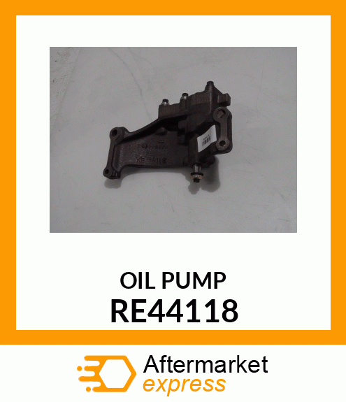 Oil Pump - PUMP, ENGINE OIL ASSEMBLY (PARTS) RE44118