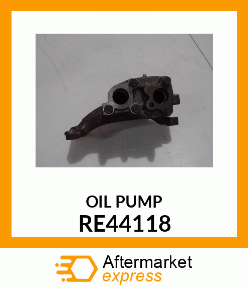 Oil Pump - PUMP, ENGINE OIL ASSEMBLY (PARTS) RE44118