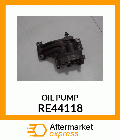 Oil Pump - PUMP, ENGINE OIL ASSEMBLY (PARTS) RE44118