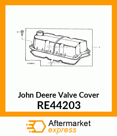 VALVE COVER RE44203