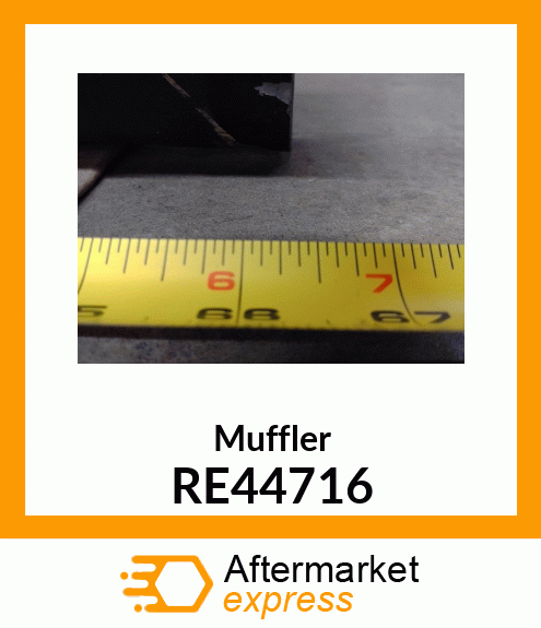 MUFFLER RE44716