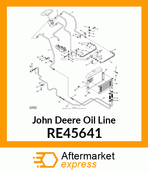 LINE, OIL RE45641