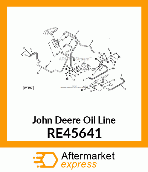 LINE, OIL RE45641