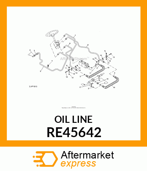 OIL LINE RE45642