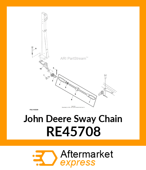 SWAY CHAIN, SWAY CHAIN, STUD, SPECI RE45708