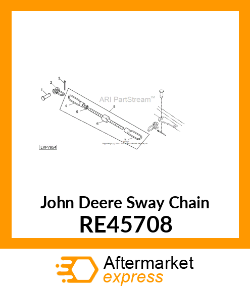 SWAY CHAIN, SWAY CHAIN, STUD, SPECI RE45708