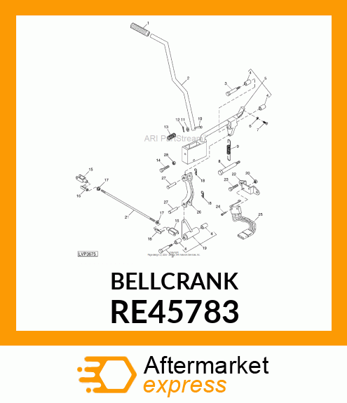 BELLCRANK ASSEMBLY RE45783