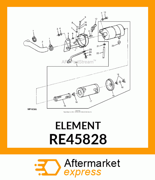 ELEMENT, SAFETY RE45828