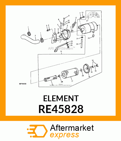 ELEMENT, SAFETY RE45828