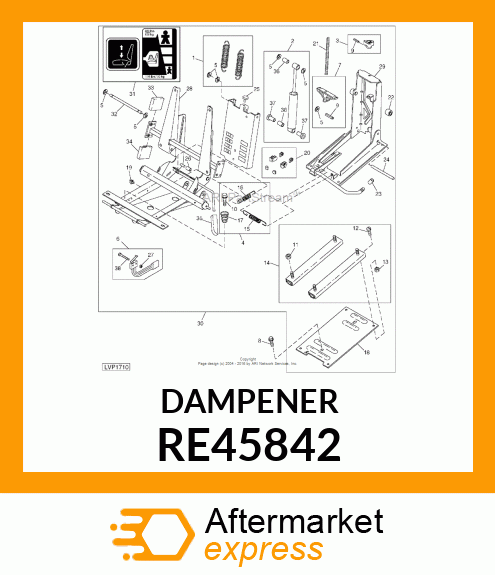 TORSIONAL DAMPER RE45842