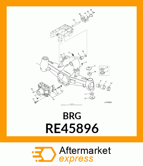 BEARING, SPHERICAL RE45896