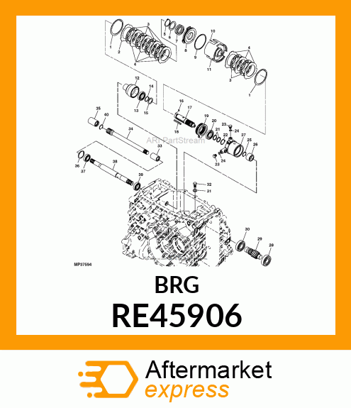 BEARING, 6005ZZ RE45906