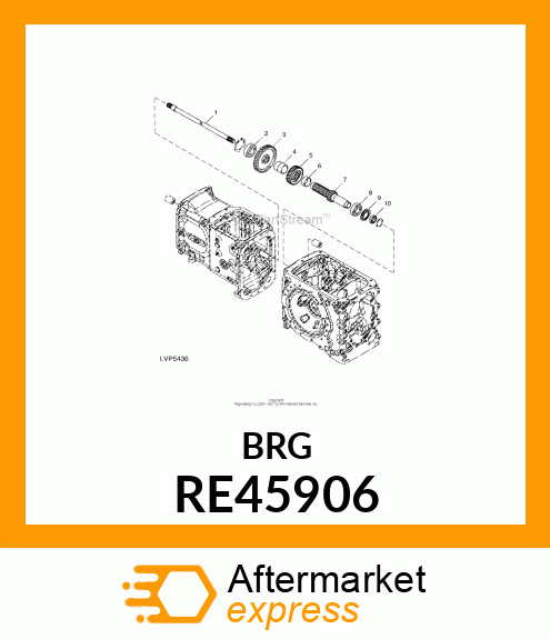 BEARING, 6005ZZ RE45906