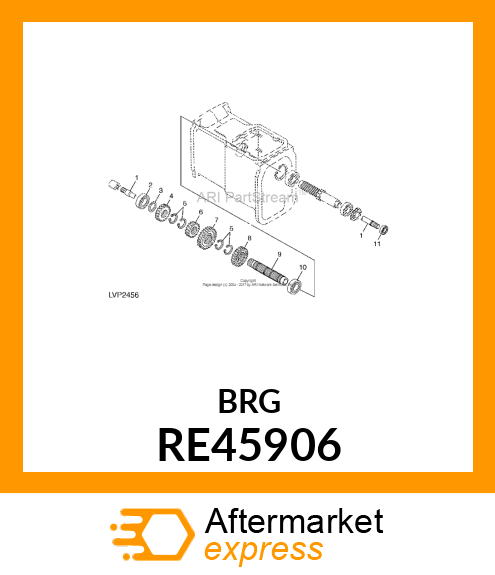 BEARING, 6005ZZ RE45906