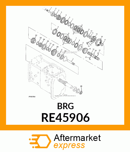 BEARING, 6005ZZ RE45906