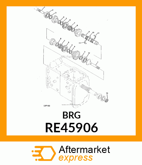 BEARING, 6005ZZ RE45906