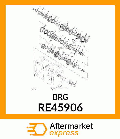 BEARING, 6005ZZ RE45906