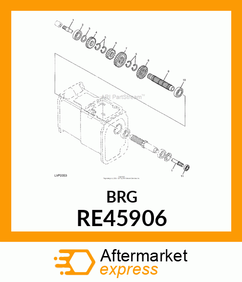 BEARING, 6005ZZ RE45906