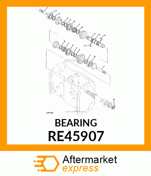 BEARING, BALL RE45907