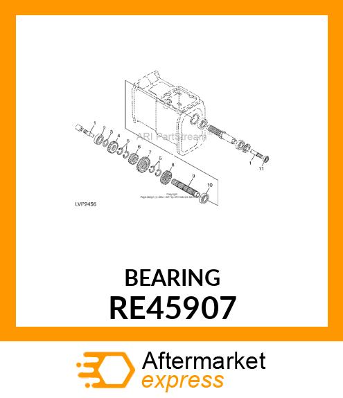 BEARING, BALL RE45907