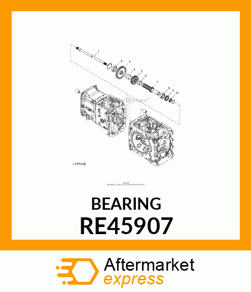 BEARING, BALL RE45907