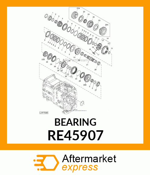 BEARING, BALL RE45907