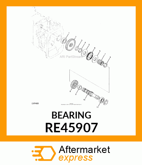 BEARING, BALL RE45907