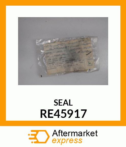 SEAL, OIL RE45917