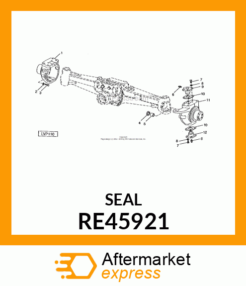 SEAL, OIL RE45921