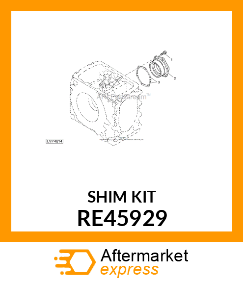 SHIM, COMP. RE45929