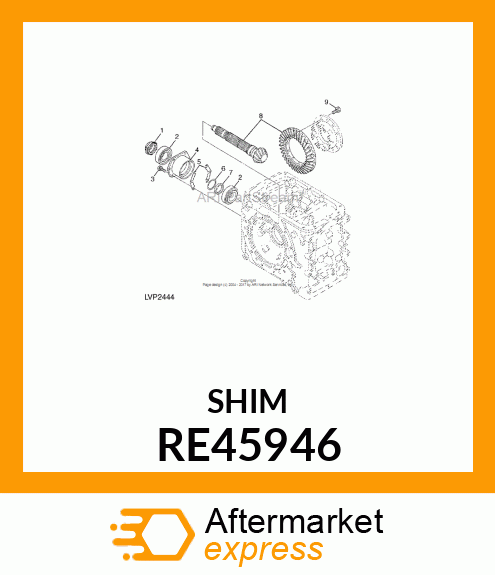 SHIM COMP RE45946