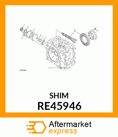 SHIM COMP RE45946