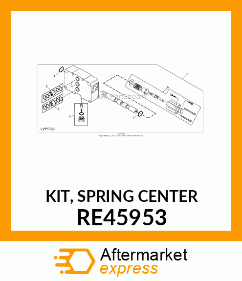 KIT, SPRING CENTER RE45953