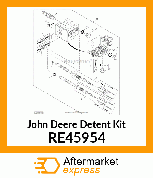 DETENT KIT RE45954