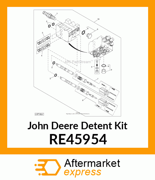 DETENT KIT RE45954