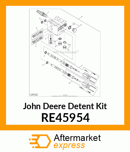 DETENT KIT RE45954