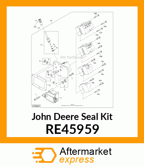 SEAL KIT, SEAL KIT RE45959